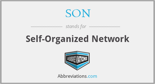 SON - Self-Organized Network