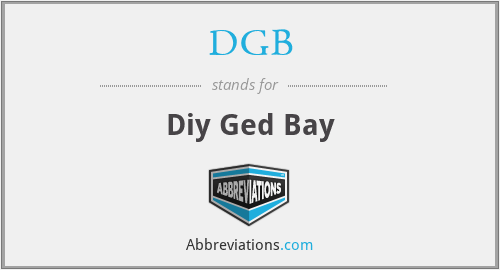 DGB - Diy Ged Bay
