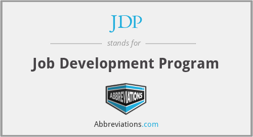 JDP - Job Development Program
