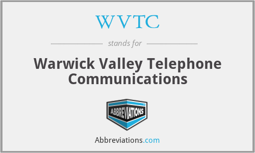 WVTC - Warwick Valley Telephone Communications