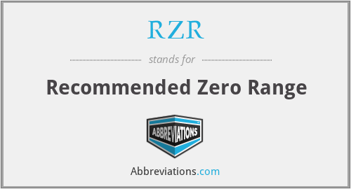 RZR - Recommended Zero Range