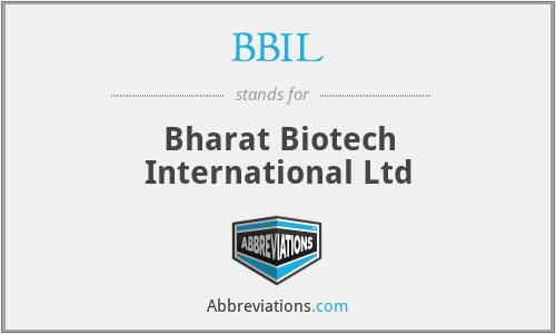 BBIL - Bharat Biotech International Ltd