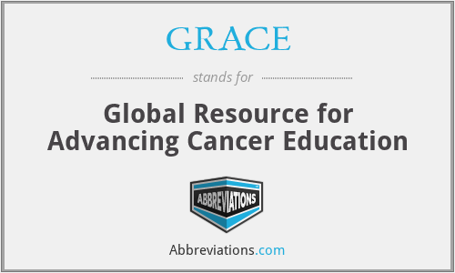 GRACE - Global Resource for Advancing Cancer Education