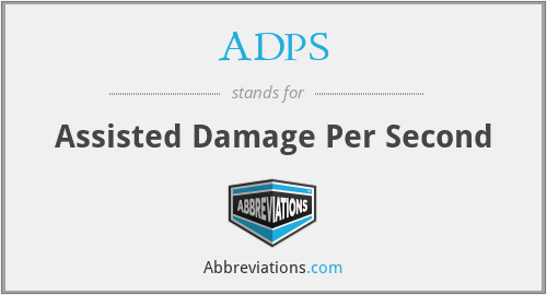 ADPS - Assisted Damage Per Second