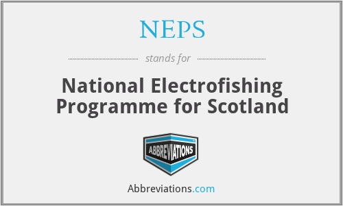 NEPS - National Electrofishing Programme for Scotland