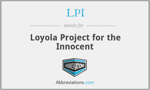 LPI - Loyola Project for the Innocent