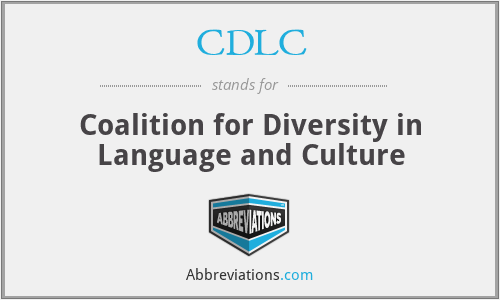 CDLC - Coalition for Diversity in Language and Culture