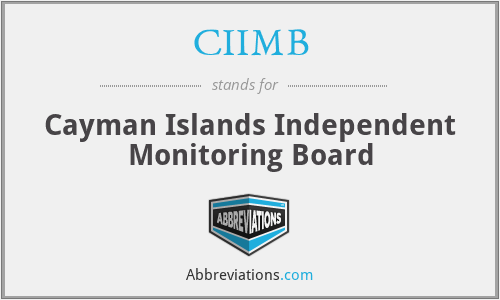 CIIMB - Cayman Islands Independent Monitoring Board