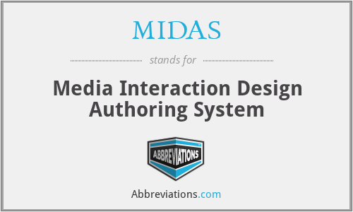 MIDAS - Media Interaction Design Authoring System