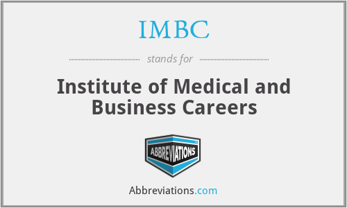 IMBC - Institute of Medical and Business Careers
