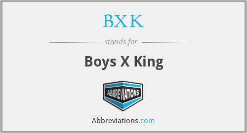 BXK - Boys X King