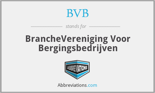 BVB - BrancheVereniging Voor Bergingsbedrijven