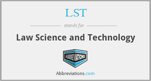 LST - Law Science and Technology