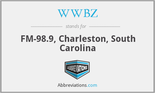 WWBZ - FM-98.9, Charleston, South Carolina