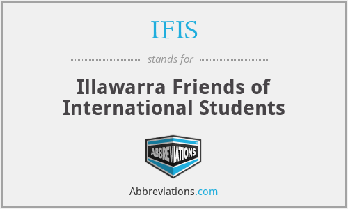 IFIS - Illawarra Friends of International Students