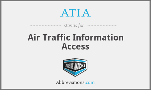 ATIA - Air Traffic Information Access