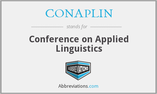 CONAPLIN - Conference on Applied Linguistics