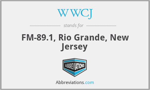WWCJ - FM-89.1, Rio Grande, New Jersey