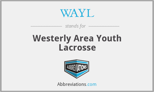 WAYL - Westerly Area Youth Lacrosse