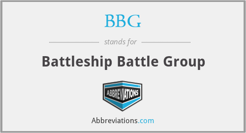 BBG - Battleship Battle Group
