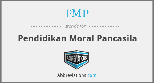 PMP - Pendidikan Moral Pancasila