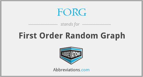 FORG - First Order Random Graph