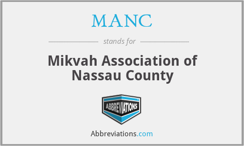 MANC - Mikvah Association of Nassau County