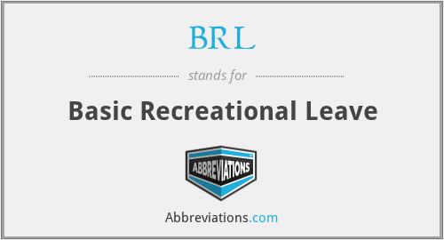 BRL - Basic Recreational Leave