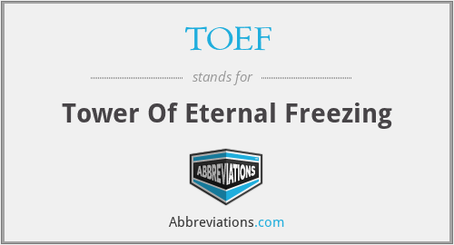 TOEF - Tower Of Eternal Freezing