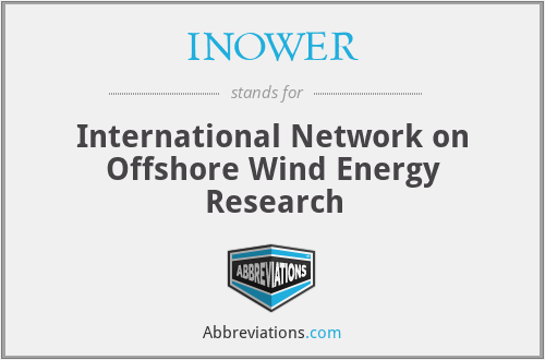 INOWER - International Network on Offshore Wind Energy Research