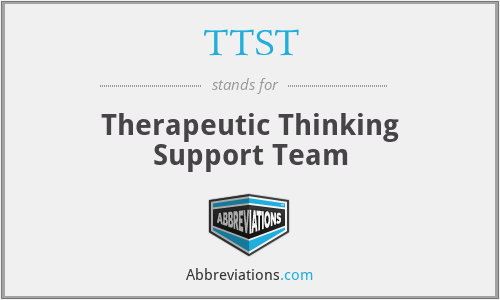 TTST - Therapeutic Thinking Support Team