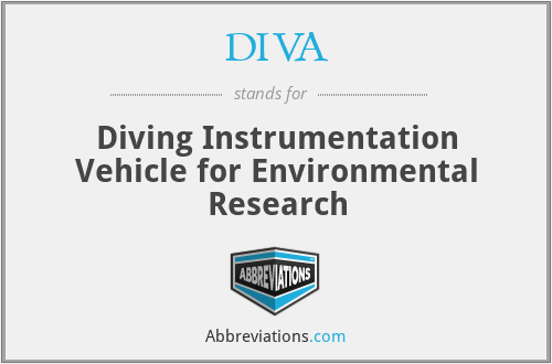 DIVA - Diving Instrumentation Vehicle for Environmental Research