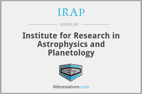 IRAP - Institute for Research in Astrophysics and Planetology