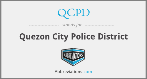 QCPD - Quezon City Police District