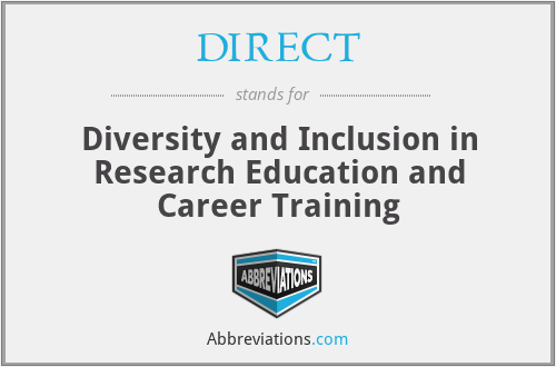 DIRECT - Diversity and Inclusion in Research Education and Career Training