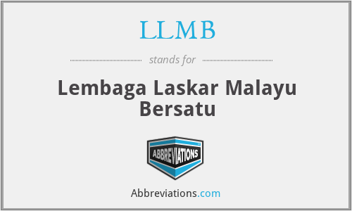 LLMB - Lembaga Laskar Malayu Bersatu