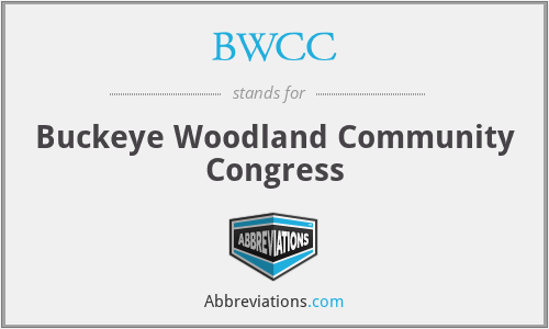 BWCC - Buckeye Woodland Community Congress