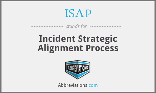 ISAP - Incident Strategic Alignment Process