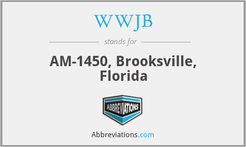 WWJB - AM-1450, Brooksville, Florida