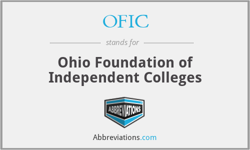 OFIC - Ohio Foundation of Independent Colleges
