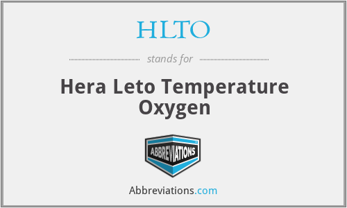 HLTO - Hera Leto Temperature Oxygen