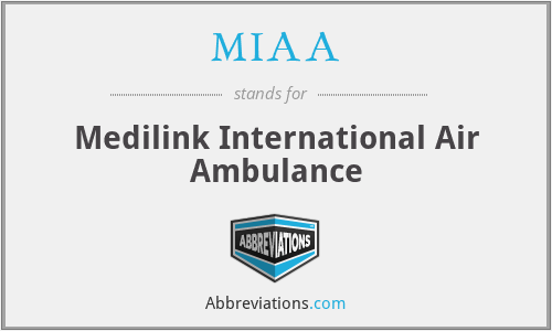 MIAA - Medilink International Air Ambulance