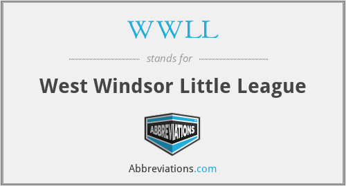 WWLL - West Windsor Little League
