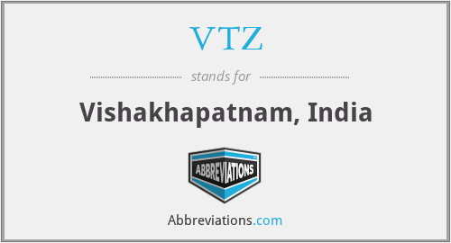VTZ - Vishakhapatnam, India