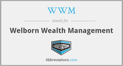 WWM - Welborn Wealth Management