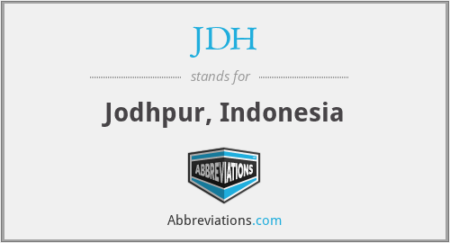 JDH - Jodhpur, Indonesia