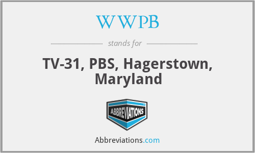 WWPB - TV-31, PBS, Hagerstown, Maryland