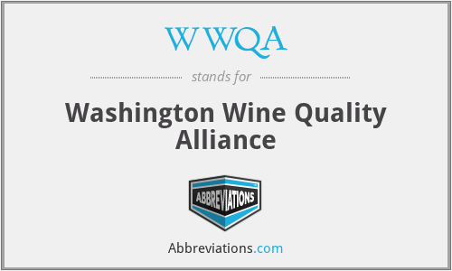 WWQA - Washington Wine Quality Alliance