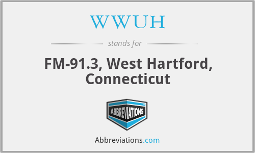 WWUH - FM-91.3, West Hartford, Connecticut