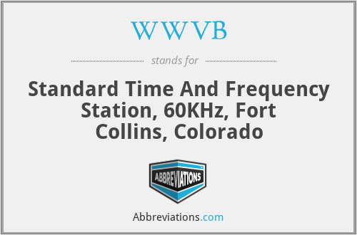 WWVB - Standard Time And Frequency Station, 60KHz, Fort Collins, Colorado